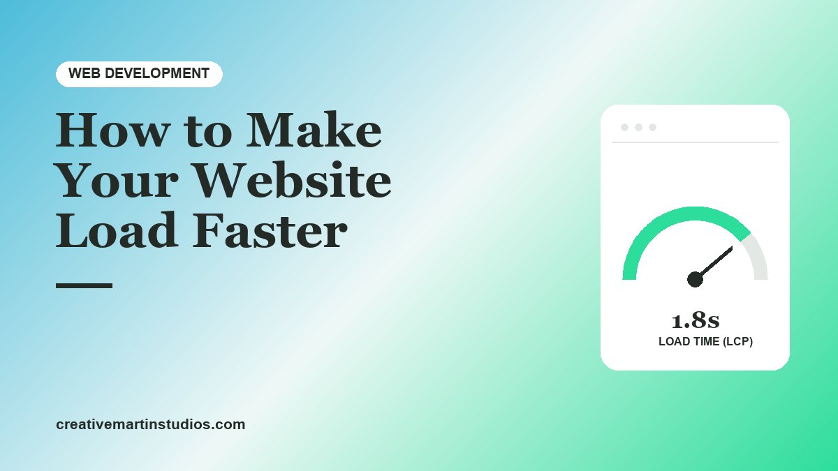 How to Make Your Website Load Faster: A Practical Guide