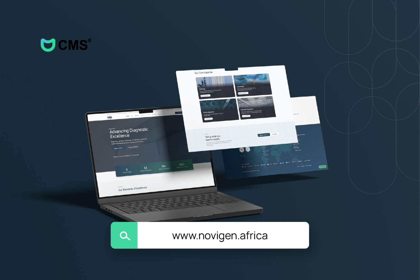 Novigen Biotech Website Design