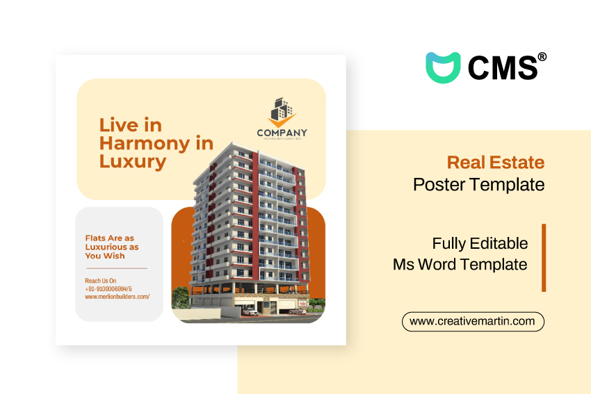 Real Estate Social Media Poster